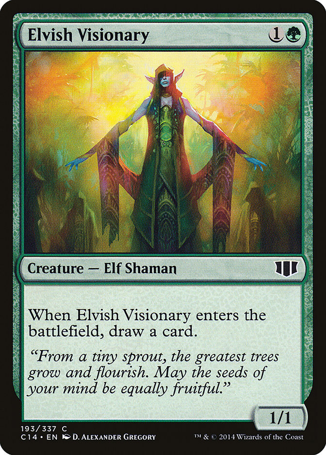 Elvish Visionary [Commander 2014] | GrognardGamesBatavia