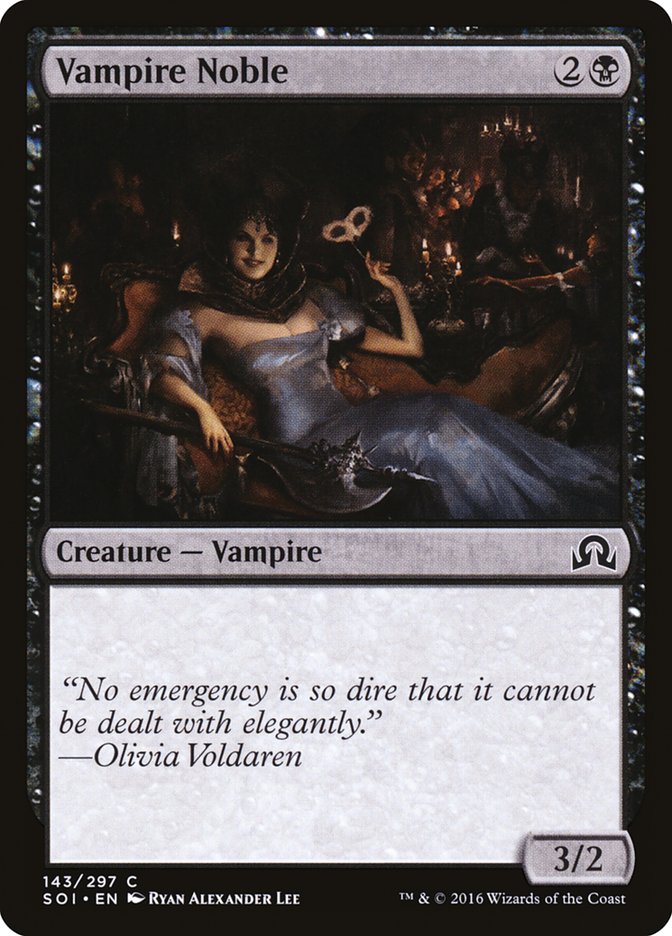 Vampire Noble [Shadows over Innistrad] | GrognardGamesBatavia