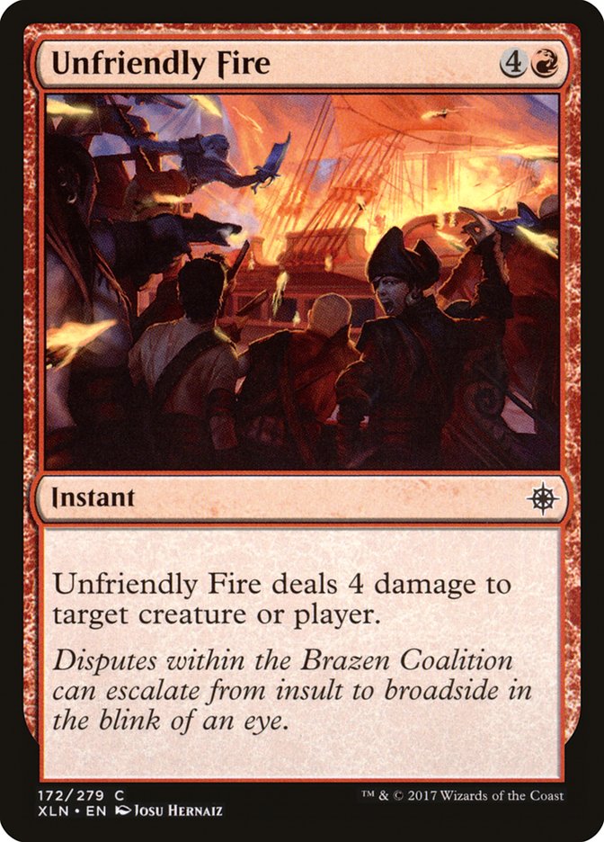 Unfriendly Fire [Ixalan] | GrognardGamesBatavia