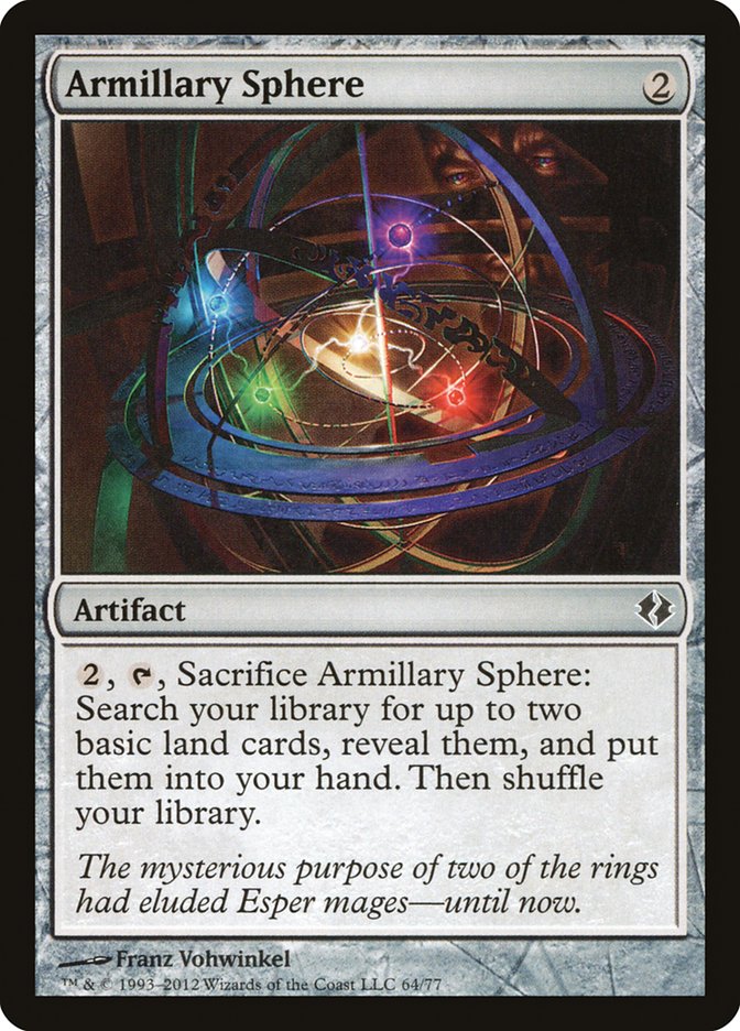 Armillary Sphere [Duel Decks: Venser vs. Koth] | GrognardGamesBatavia