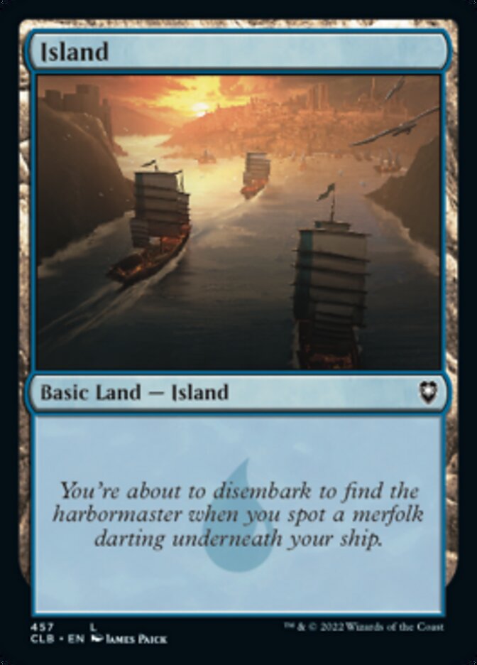 Island (457) [Commander Legends: Battle for Baldur's Gate] | GrognardGamesBatavia