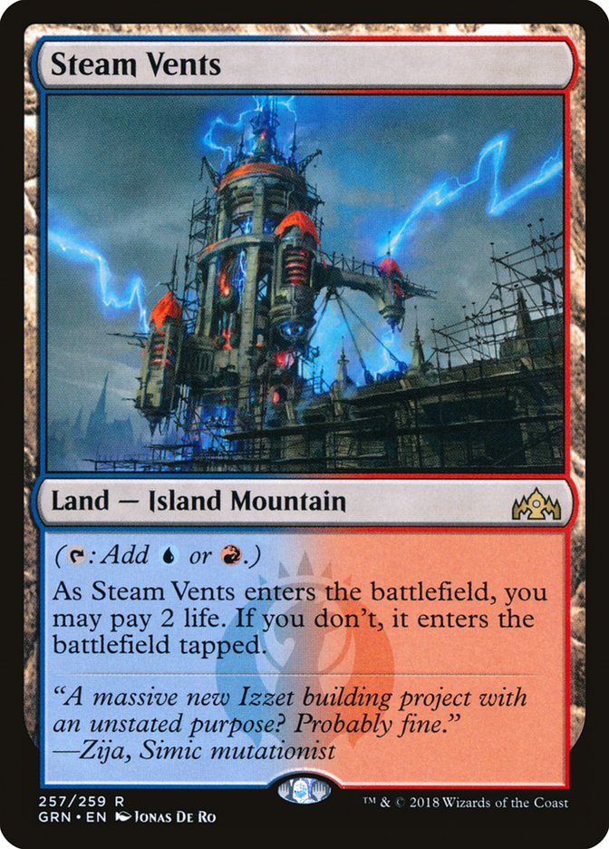 Steam Vents [Guilds of Ravnica] | GrognardGamesBatavia