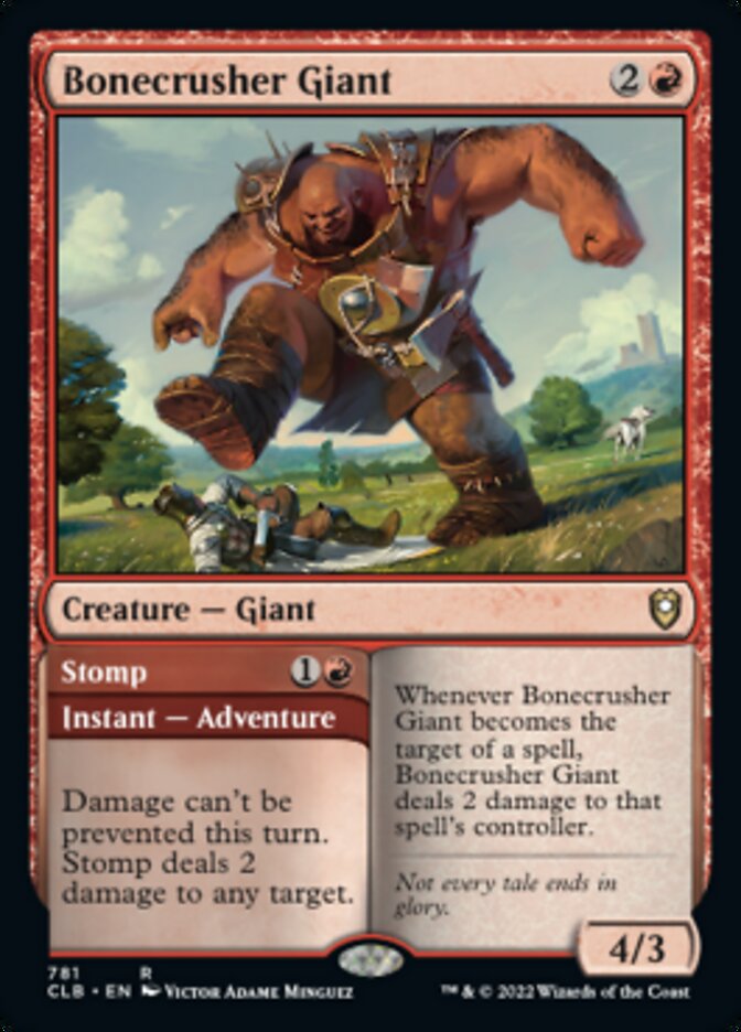 Bonecrusher Giant // Stomp [Commander Legends: Battle for Baldur's Gate] | GrognardGamesBatavia