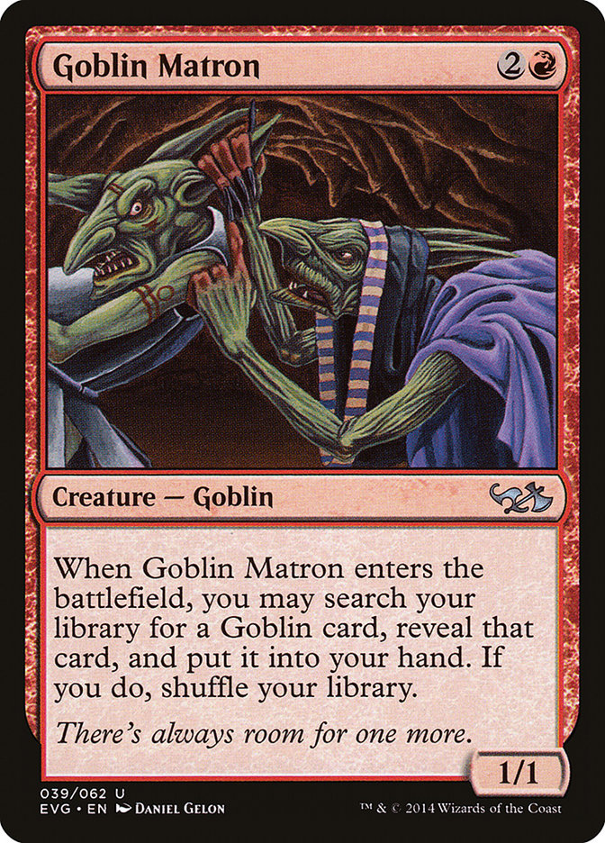 Goblin Matron (Elves vs. Goblins) [Duel Decks Anthology] | GrognardGamesBatavia