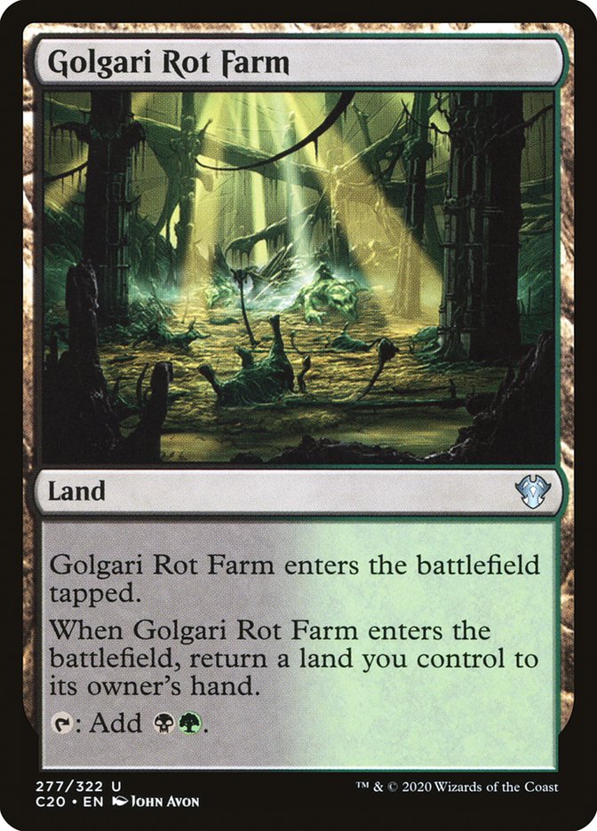 Golgari Rot Farm [Commander 2020] | GrognardGamesBatavia