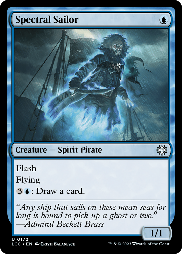 Spectral Sailor [The Lost Caverns of Ixalan Commander] | GrognardGamesBatavia