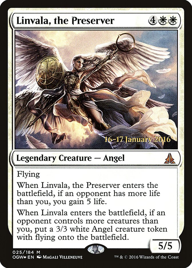 Linvala, the Preserver [Oath of the Gatewatch Prerelease Promos] | GrognardGamesBatavia