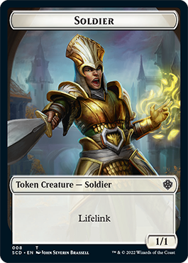 Insect // Soldier Double-Sided Token [Starter Commander Decks] | GrognardGamesBatavia