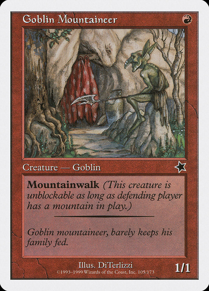 Goblin Mountaineer [Starter 1999] | GrognardGamesBatavia