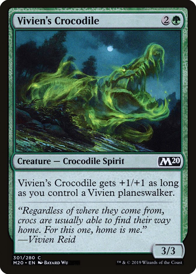 Vivien's Crocodile [Core Set 2020] | GrognardGamesBatavia