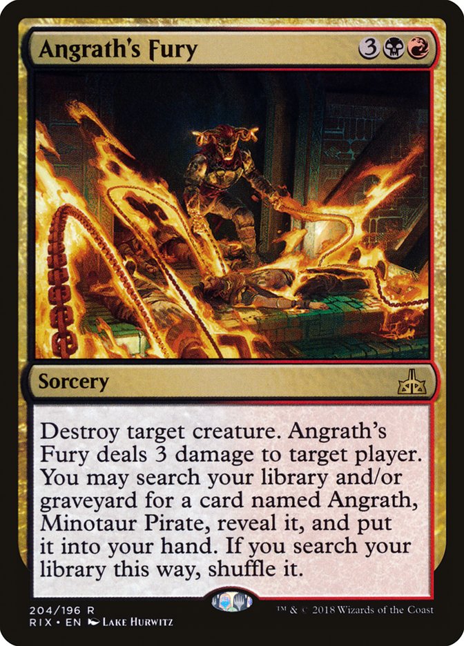 Angrath's Fury [Rivals of Ixalan] | GrognardGamesBatavia