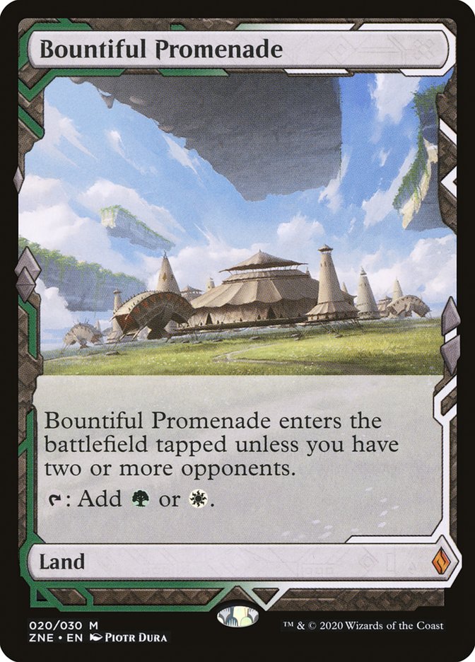 Bountiful Promenade (Expeditions) [Zendikar Rising Expeditions] | GrognardGamesBatavia