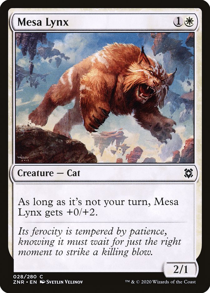 Mesa Lynx [Zendikar Rising] | GrognardGamesBatavia