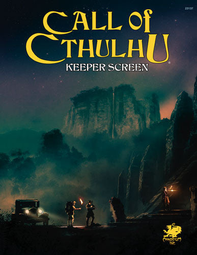 Call of Cthulhu RPG: Keeper Screen Pack | GrognardGamesBatavia