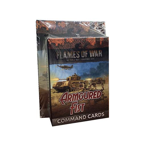 FW256-BCB Flames of War WW2: British Armoured Fist Unit and Command Cards | GrognardGamesBatavia