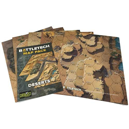 BattleTech 35154 Map Pack - Deserts | GrognardGamesBatavia