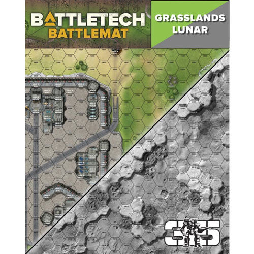 Battletech: Battlemat - CAT35800B Lunar/Grasslands B | GrognardGamesBatavia