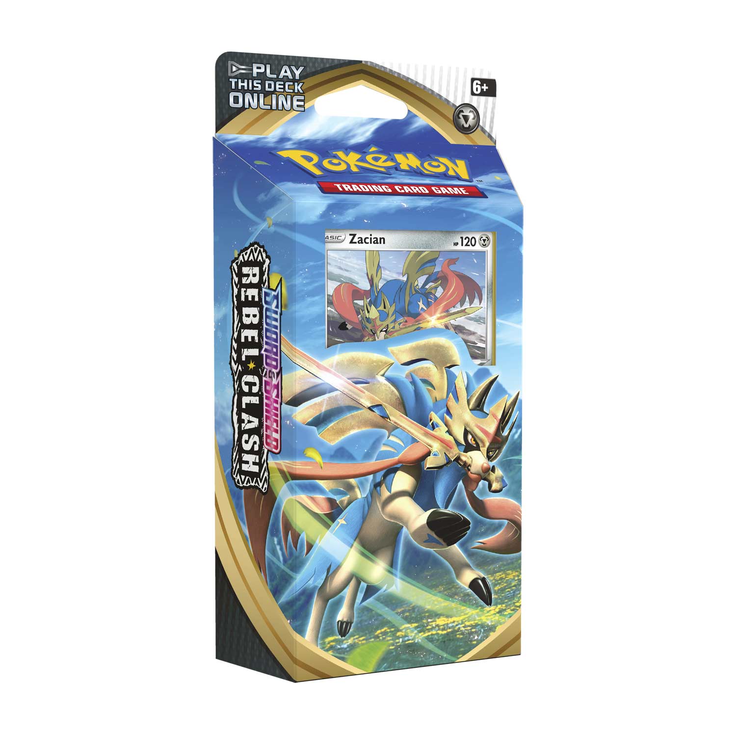 Sword & Shield: Rebel Clash - Theme Deck (Zacian) | GrognardGamesBatavia