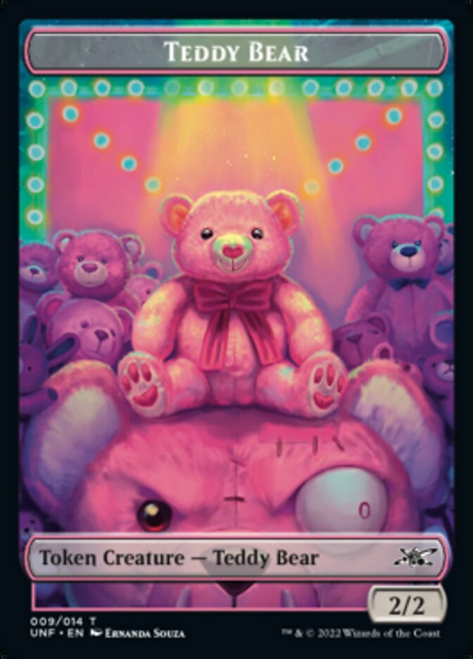 Teddy Bear Token [Unfinity Tokens] | GrognardGamesBatavia