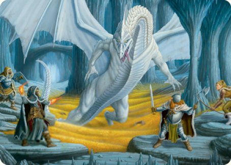 Cave of the Frost Dragon Art Card [Dungeons & Dragons: Adventures in the Forgotten Realms Art Series] | GrognardGamesBatavia