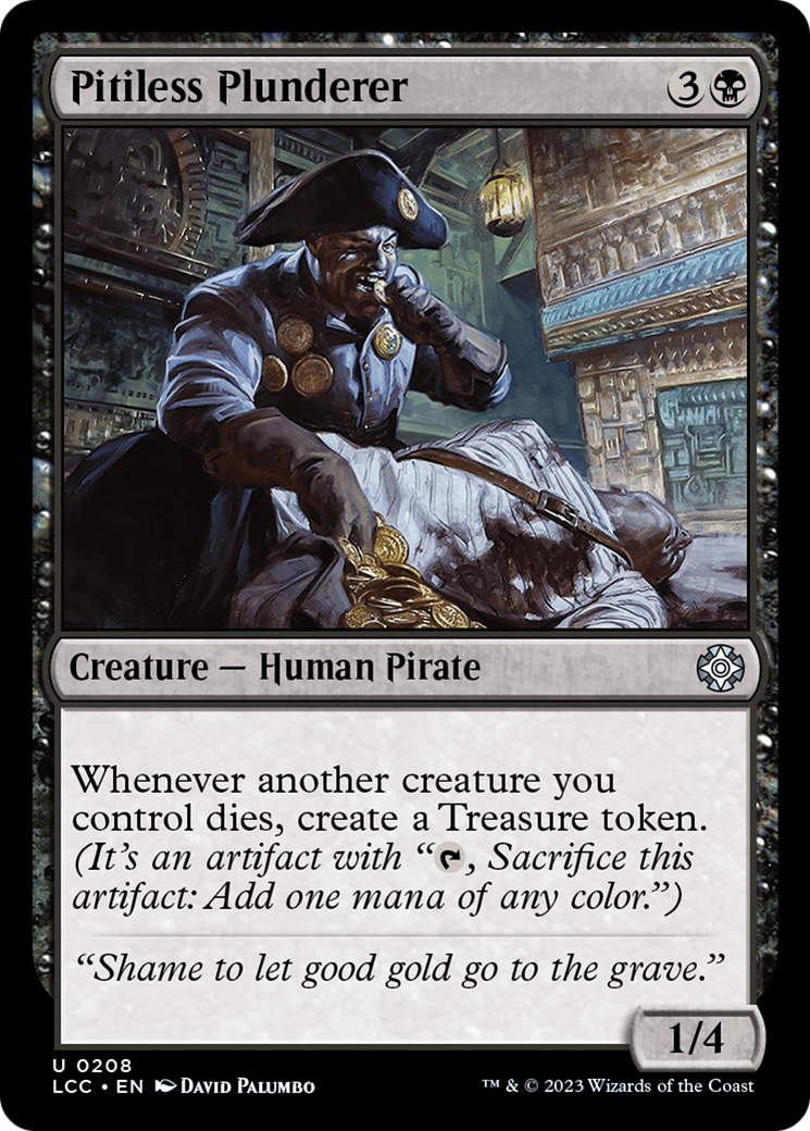 Pitiless Plunderer [The Lost Caverns of Ixalan Commander] | GrognardGamesBatavia