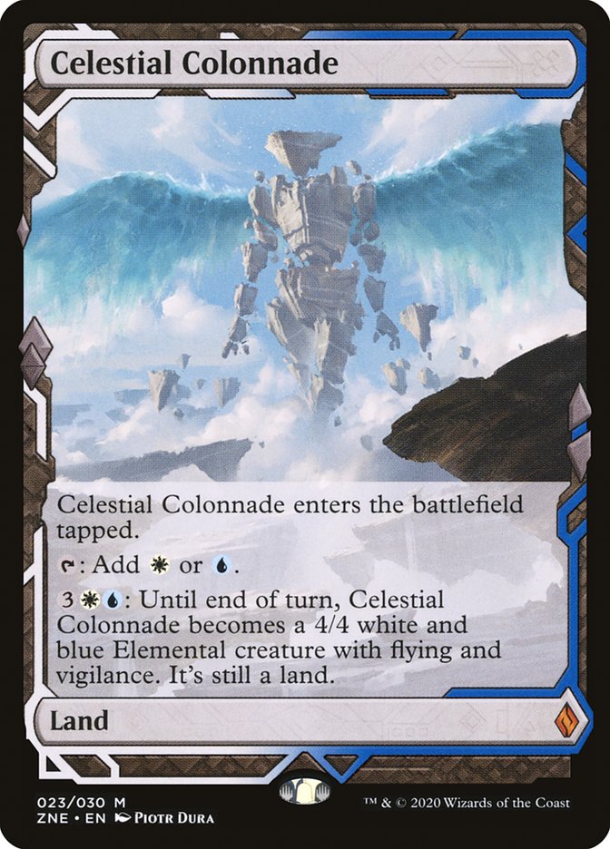 Celestial Colonnade (Expeditions) [Zendikar Rising Expeditions] | GrognardGamesBatavia