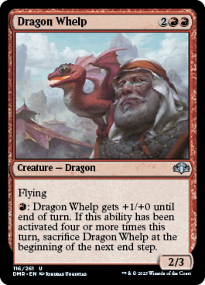 Dragon Whelp [Dominaria Remastered] | GrognardGamesBatavia