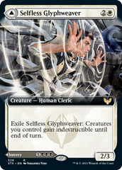 Selfless Glyphweaver // Deadly Vanity (Extended Art) [Strixhaven: School of Mages] | GrognardGamesBatavia