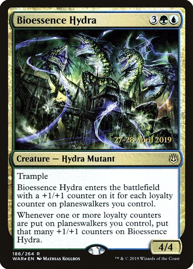 Bioessence Hydra [War of the Spark Prerelease Promos] | GrognardGamesBatavia