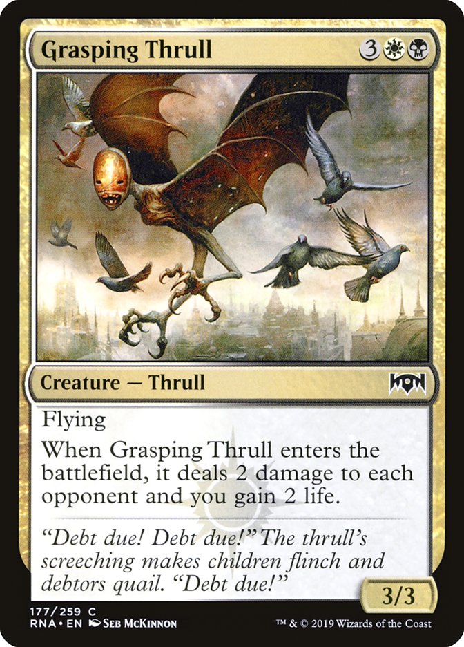 Grasping Thrull [Ravnica Allegiance] | GrognardGamesBatavia