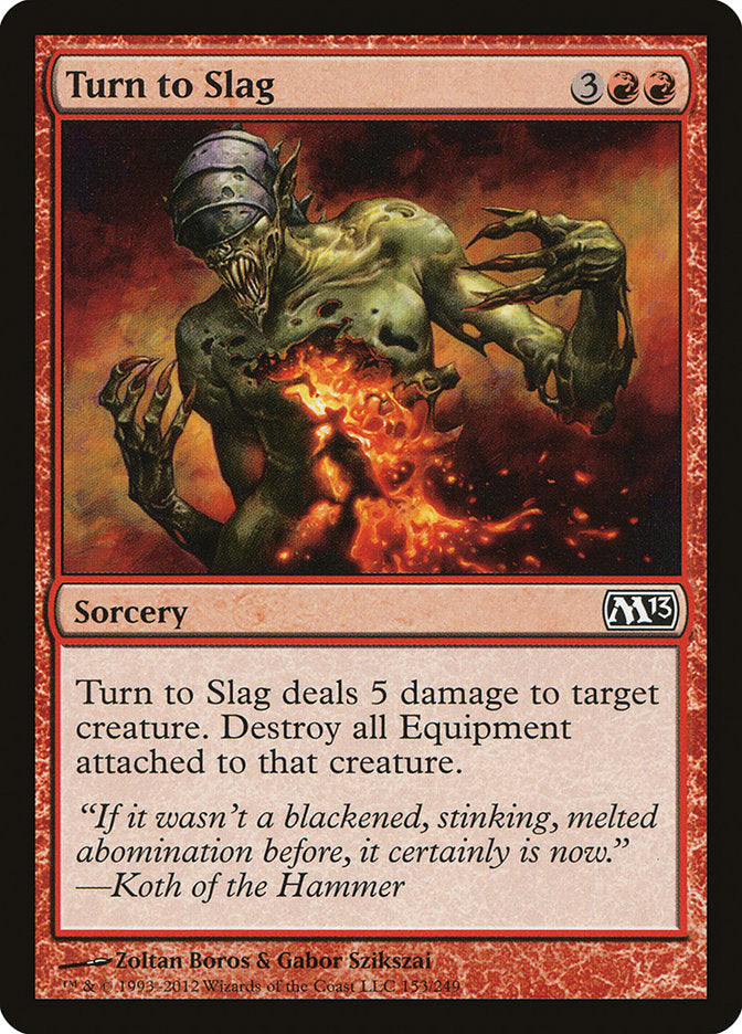 Turn to Slag [Magic 2013] | GrognardGamesBatavia