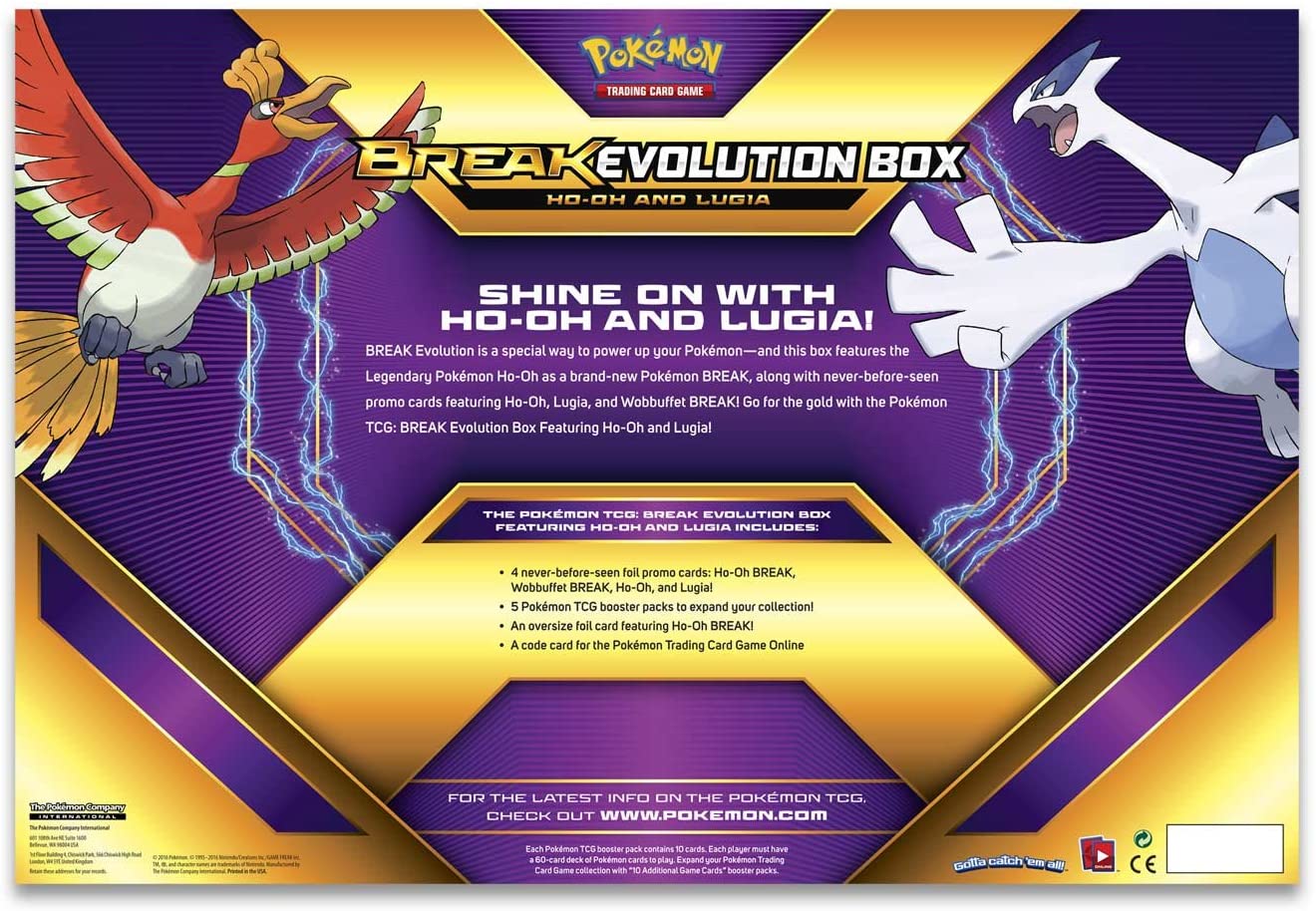 XY: Fates Collide - Break Evolution Box (Ho-Oh and Lugia) | GrognardGamesBatavia