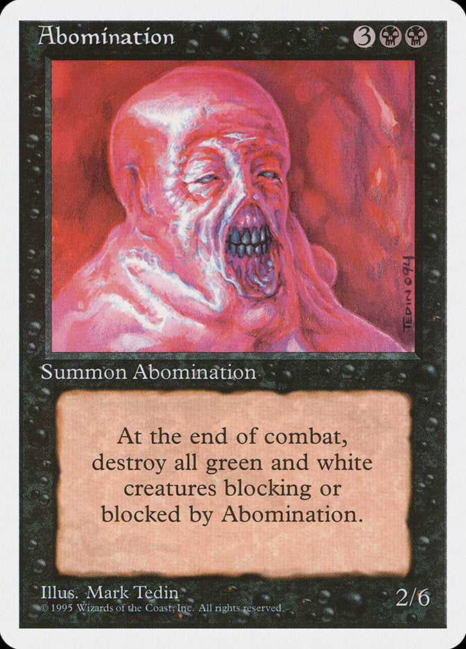 Abomination [Fourth Edition] | GrognardGamesBatavia