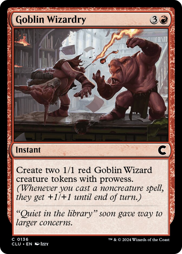 Goblin Wizardry [Ravnica: Clue Edition] | GrognardGamesBatavia