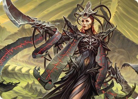 Testament Bearer Art Card [Phyrexia: All Will Be One Art Series] | GrognardGamesBatavia