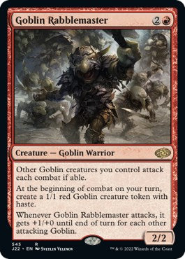 Goblin Rabblemaster [Jumpstart 2022] | GrognardGamesBatavia