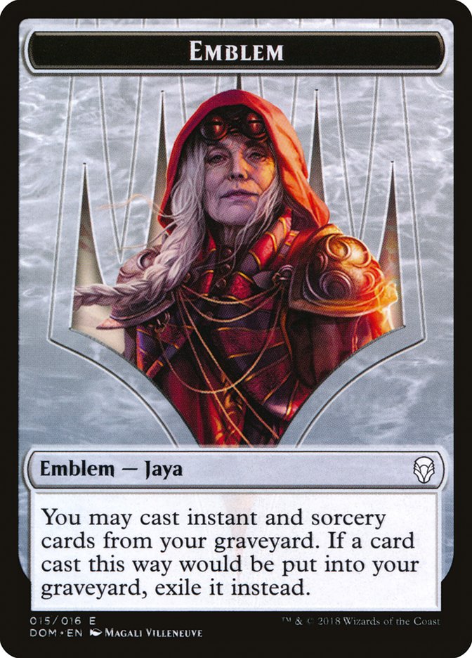 Jaya Ballard Emblem [Dominaria Tokens] | GrognardGamesBatavia