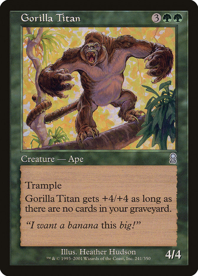 Gorilla Titan [Odyssey] | GrognardGamesBatavia