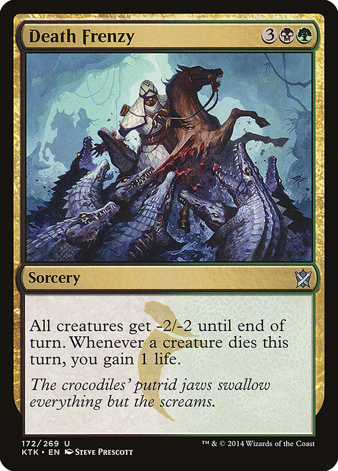 Death Frenzy [Khans of Tarkir] | GrognardGamesBatavia