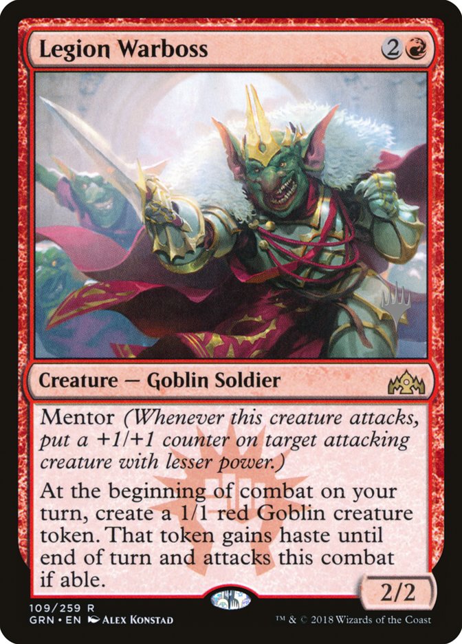 Legion Warboss (Promo Pack) [Guilds of Ravnica Promos] | GrognardGamesBatavia