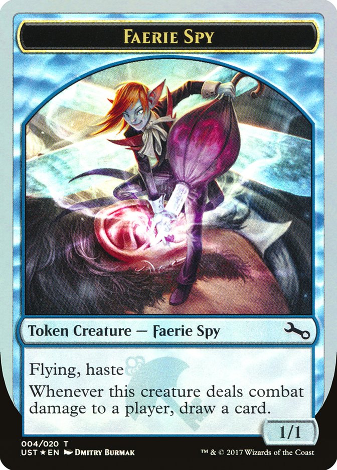 Faerie Spy Token [Unstable Tokens] | GrognardGamesBatavia