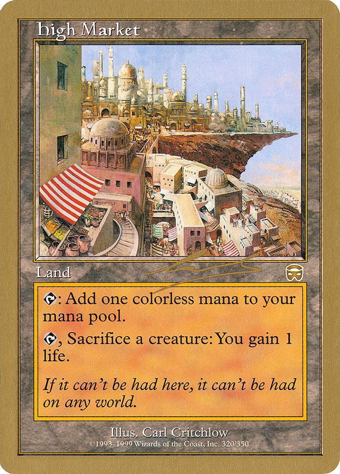 High Market (Nicolas Labarre) [World Championship Decks 2000] | GrognardGamesBatavia