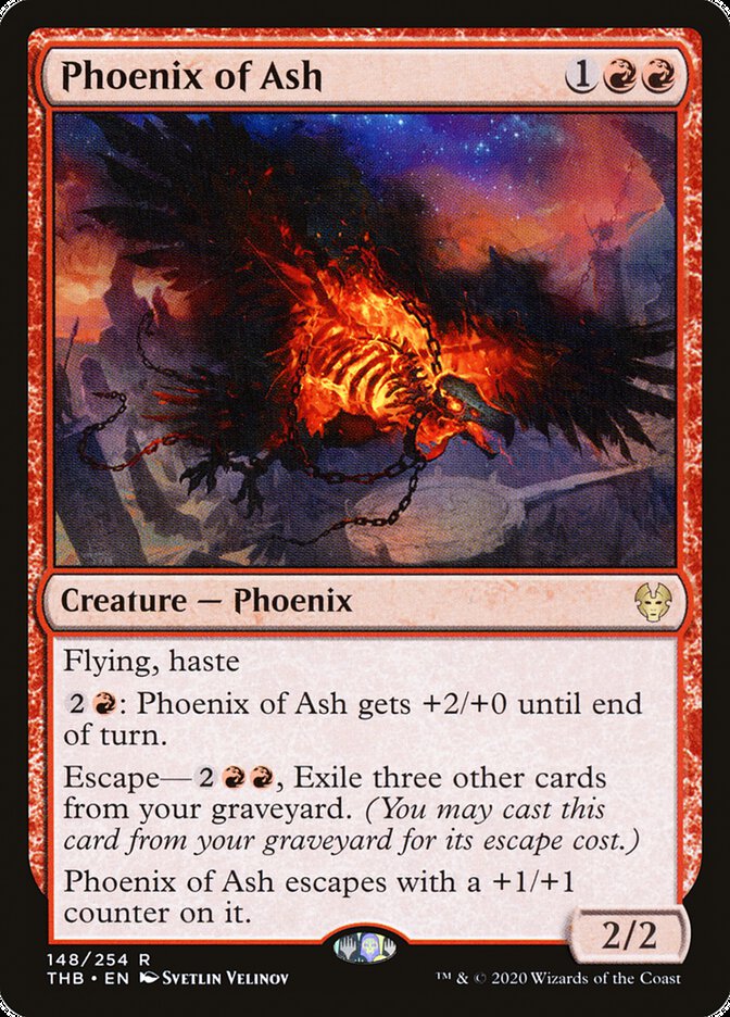 Phoenix of Ash [Theros Beyond Death] | GrognardGamesBatavia