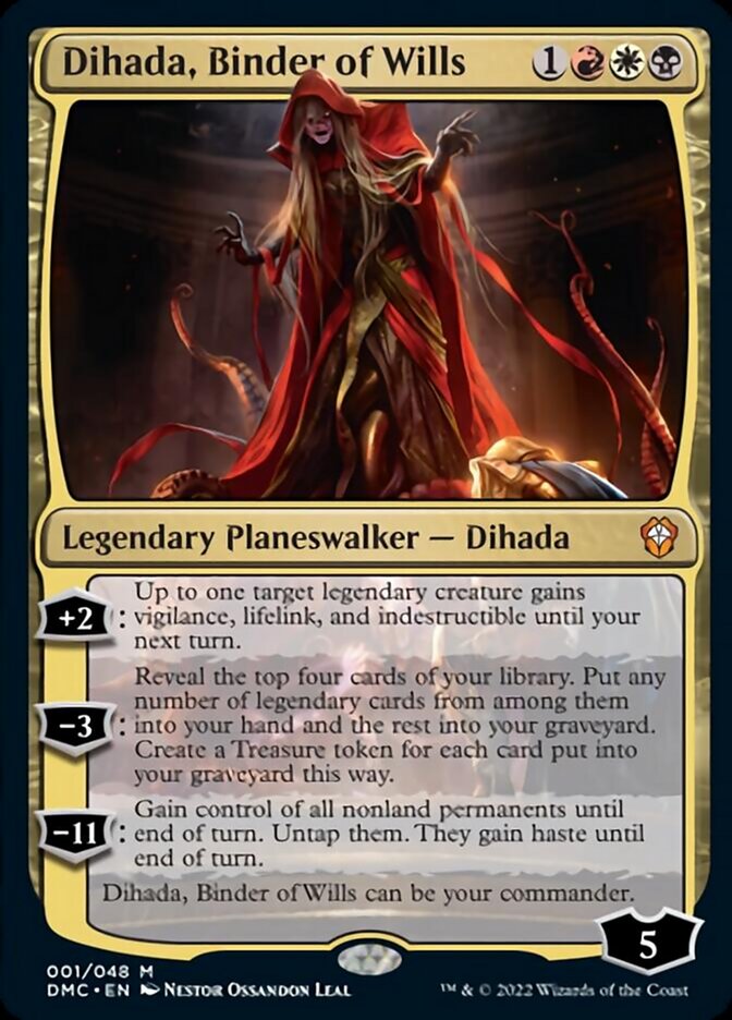 Dihada, Binder of Wills [Dominaria United Commander] | GrognardGamesBatavia