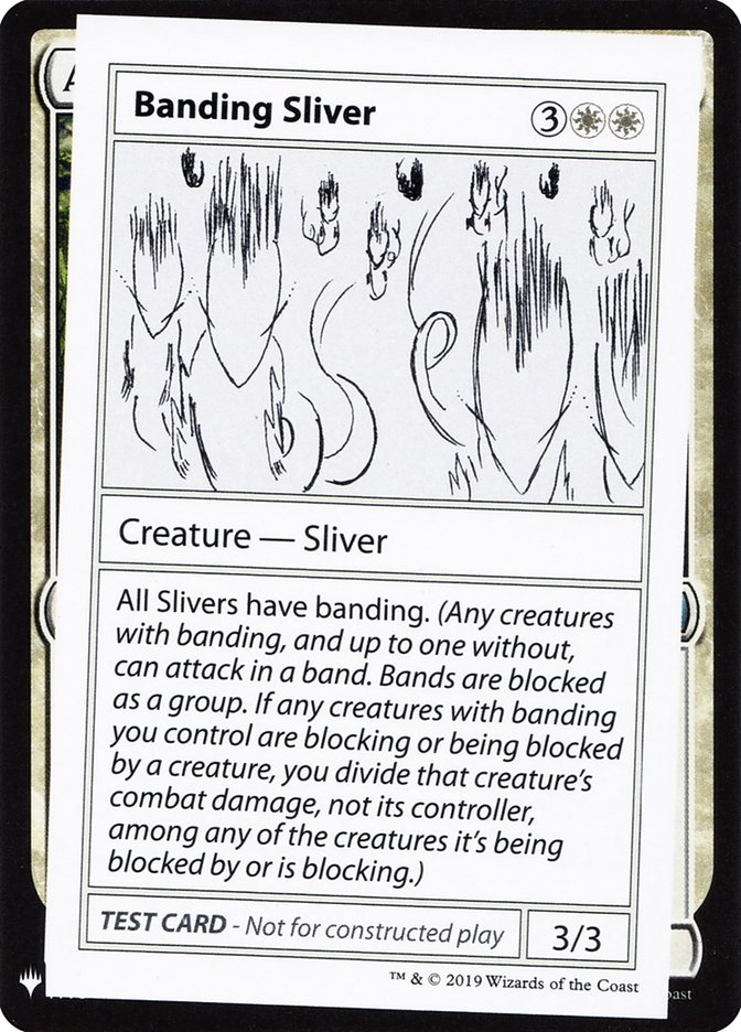 Banding Sliver [Mystery Booster Playtest Cards] | GrognardGamesBatavia