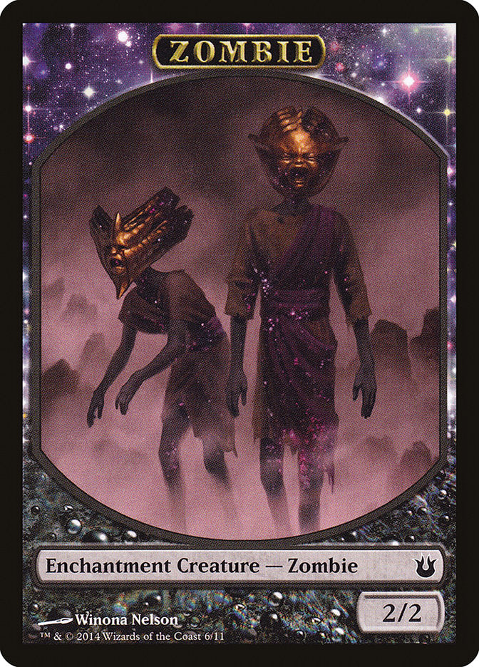 Zombie Token [Born of the Gods Tokens] | GrognardGamesBatavia