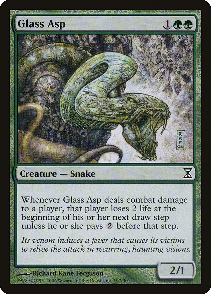 Glass Asp [Time Spiral] | GrognardGamesBatavia