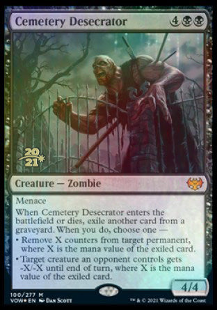 Cemetery Desecrator [Innistrad: Crimson Vow Prerelease Promos] | GrognardGamesBatavia