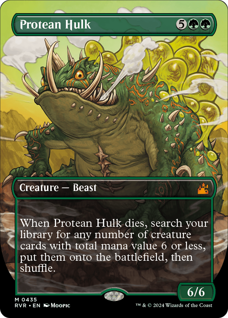 Protean Hulk (Anime Borderless) [Ravnica Remastered] | GrognardGamesBatavia