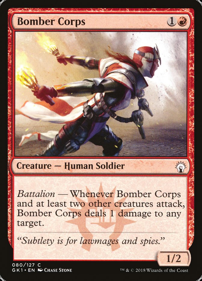 Bomber Corps [Guilds of Ravnica Guild Kit] | GrognardGamesBatavia